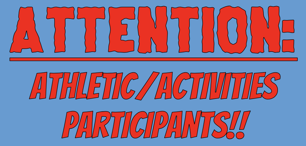 Attention Athletes