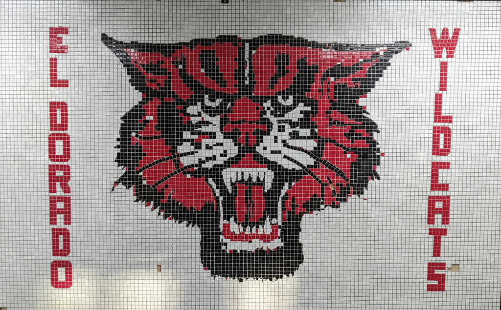 El Dorado Wildcats tile mosaic